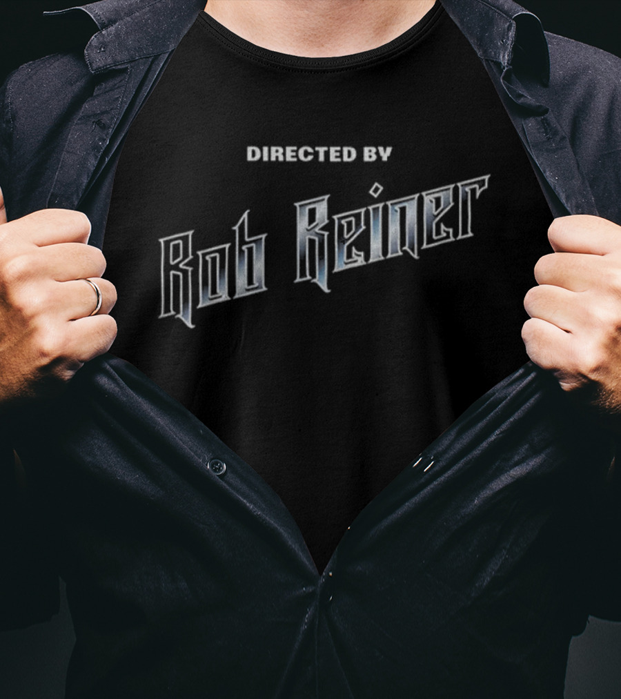 Directed By Rob Reiner Film Tribute Text Design T-Shirt
