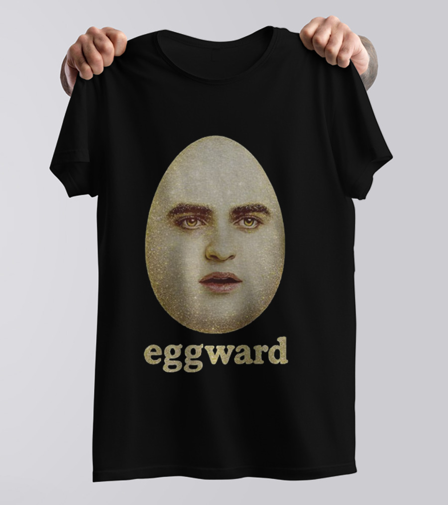 Edward Cullen Eggward Funny Meme Twilight Face Humor T-Shirt