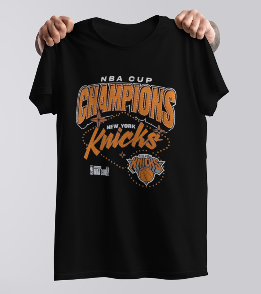 NBA Cup Champions New York Knicks 2025 Legacy T-Shirt