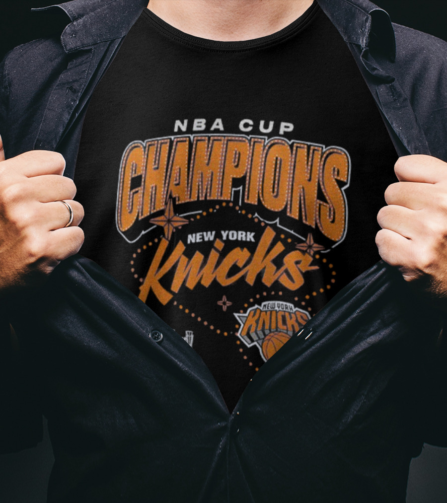 NBA Cup Champions New York Knicks 2025 Legacy T-Shirt