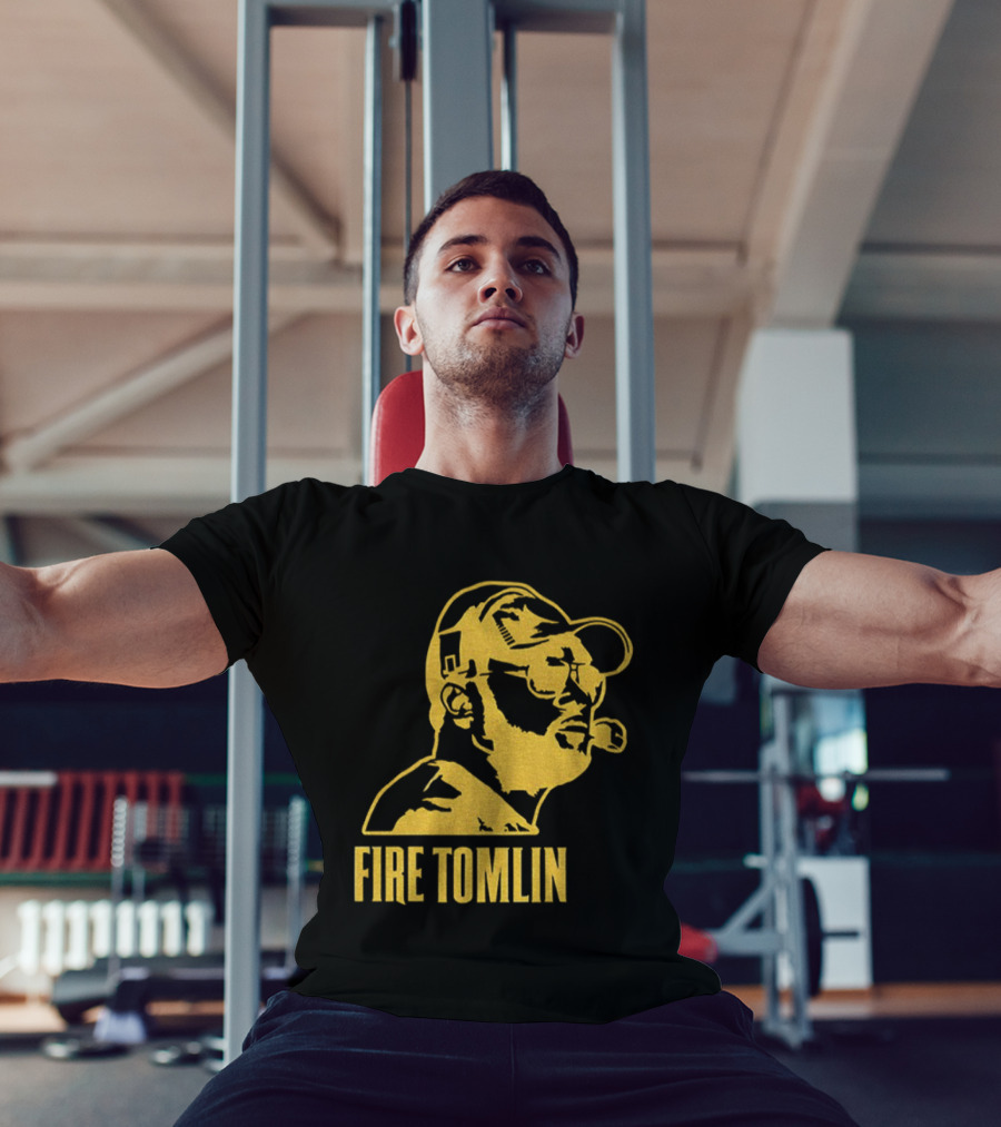 Mike Tomlin Fire Steelers Sketch Football NFL Coach T-Shirt