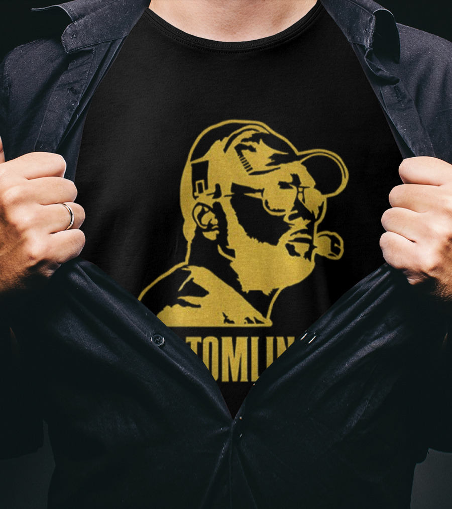 Mike Tomlin Fire Steelers Sketch Football NFL Coach T-Shirt