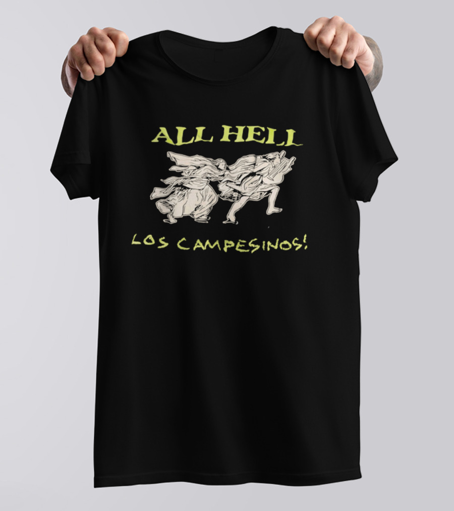 All Hell Los Campesinos Angels Running T-Shirt