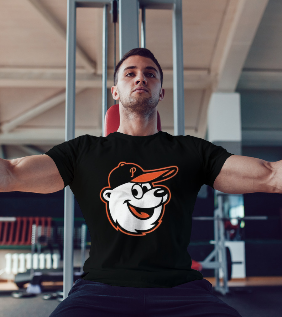 Baltimore Orioles Polar Bear Cap Iconic Sports Fan Favorite T-Shirt