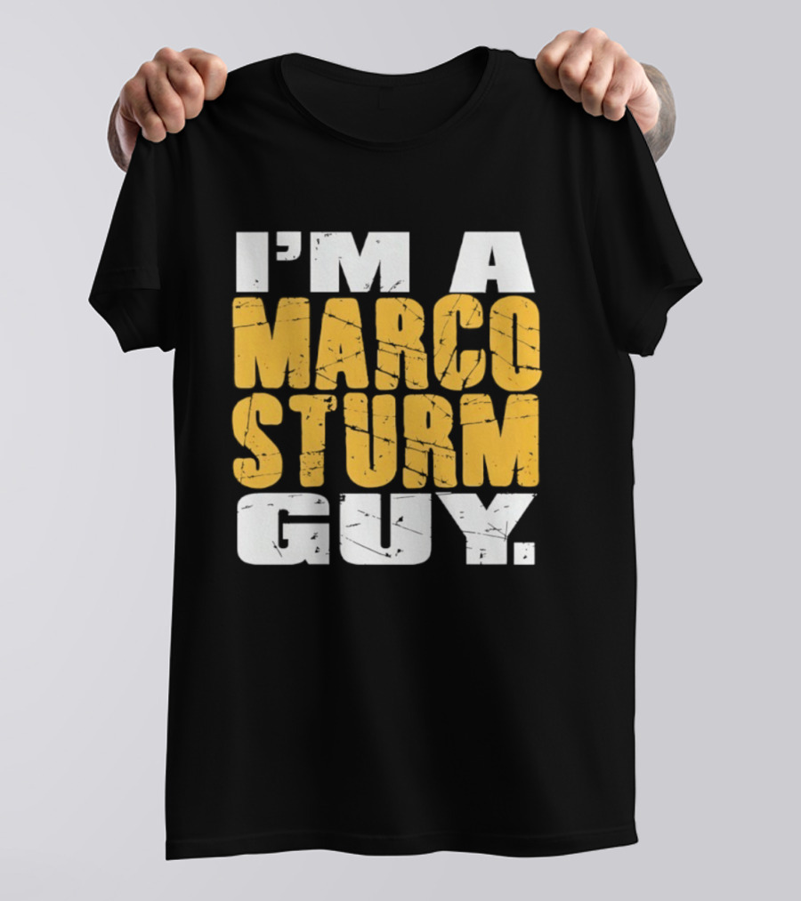 I’m A Marco Sturm Guy Boston Bruins Fan Hockey T-Shirt