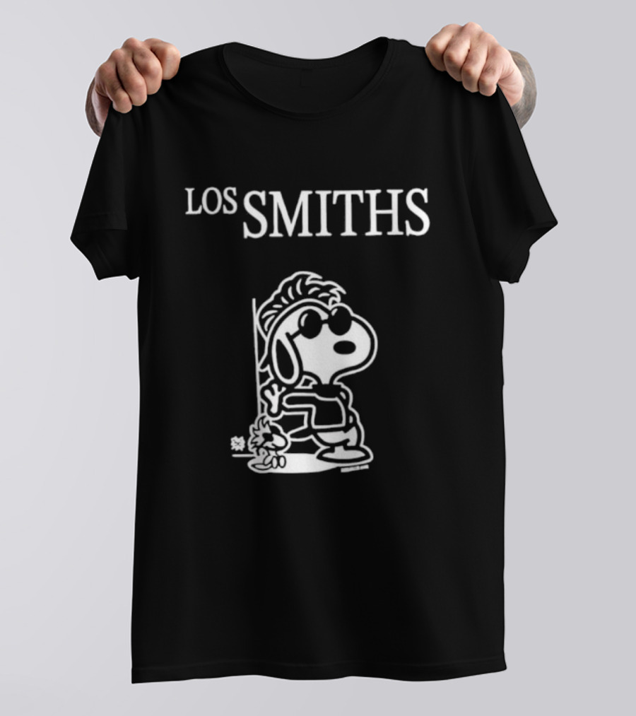 Los Smiths Joe Cool Snoopy Woodstock Peanuts Crossover T-Shirt