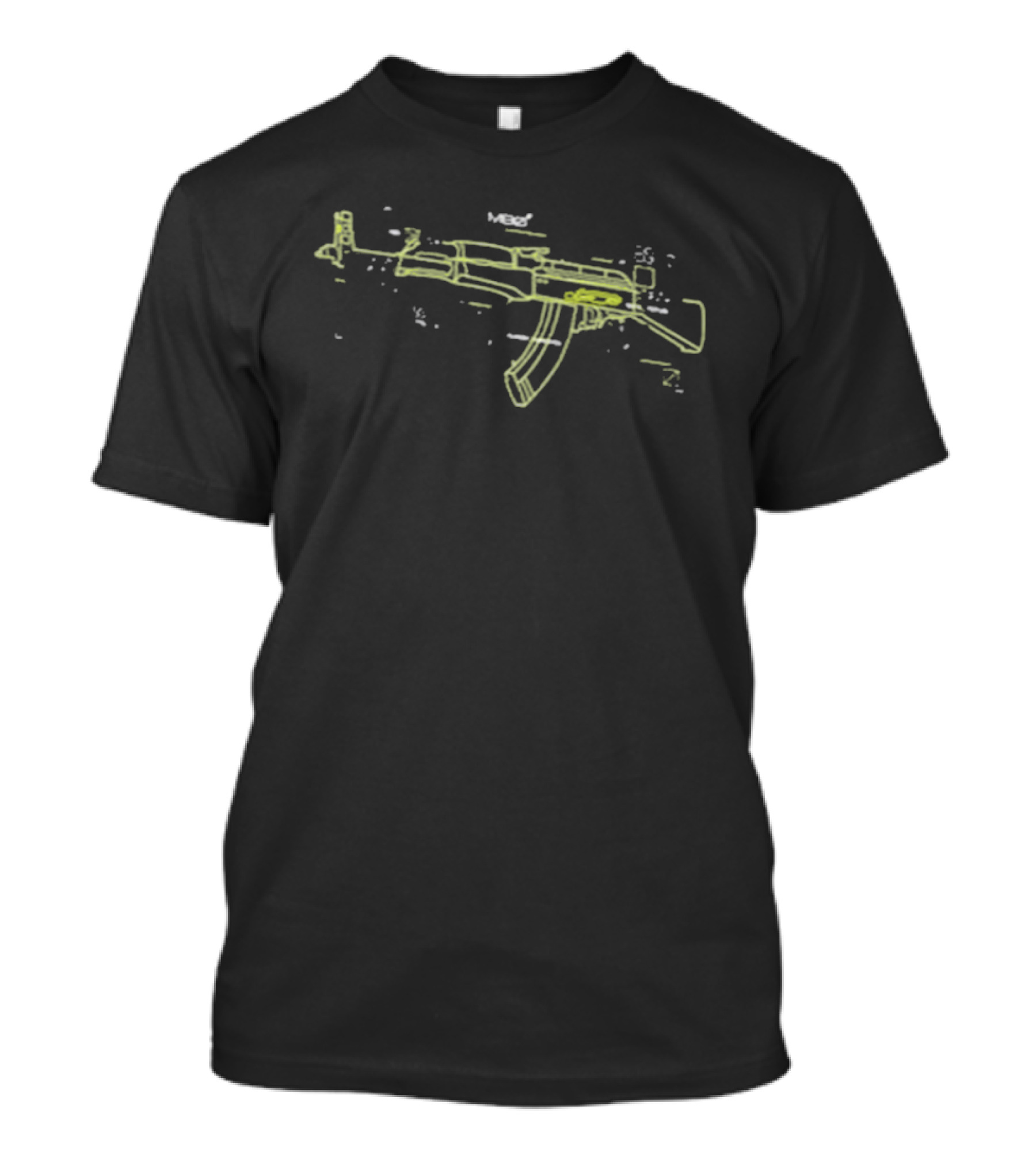 M80 AK-47 Schematic Diagram T-Shirt