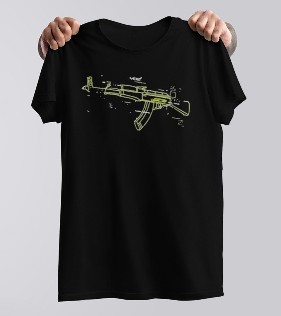 M80 AK-47 Schematic Diagram T-Shirt