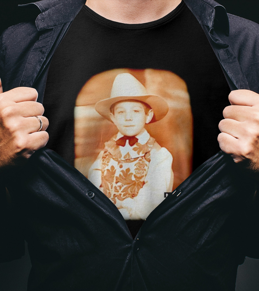 Cowboy Kid Parental Advisory Explicit Content T-Shirt
