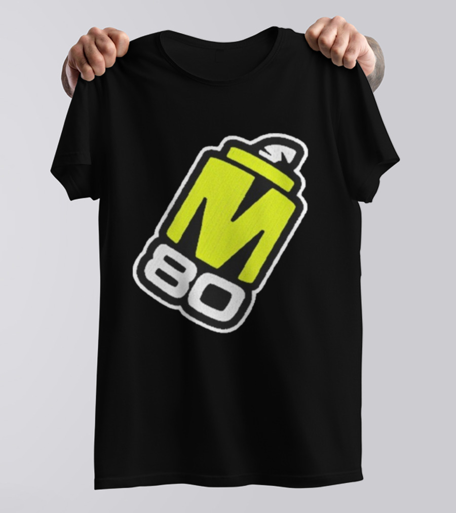 M80 Pro Player Gaming Esports Logo Spray Can T-Shirt