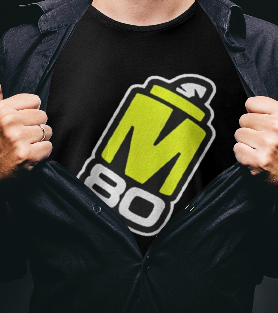 M80 Pro Player Gaming Esports Logo Spray Can T-Shirt