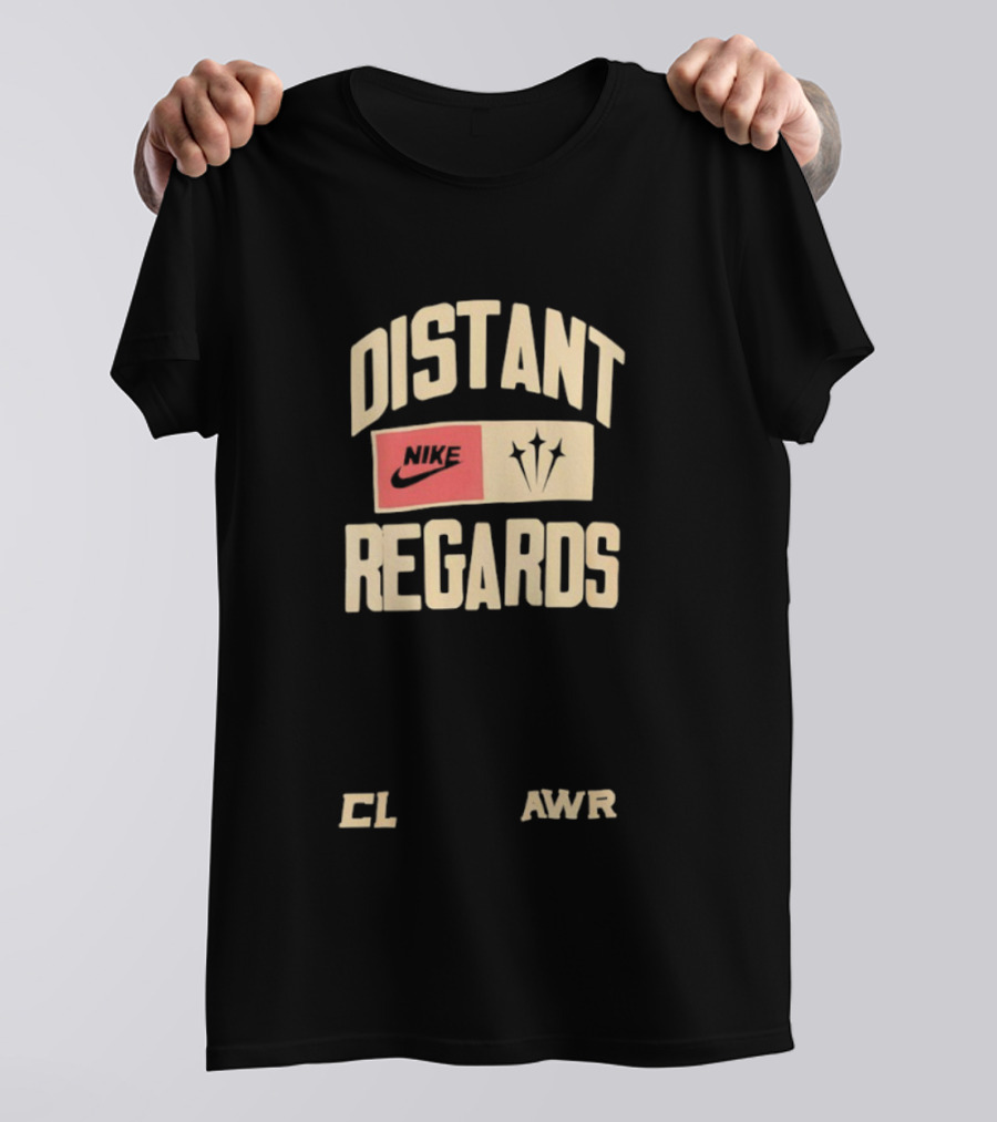 Distant Regards Nike CL AWR Stars T-Shirt