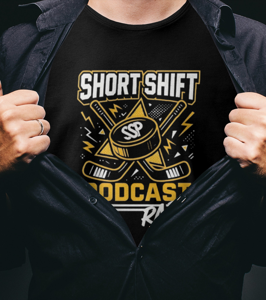 Short Shift Podcast Rad Hockey Bruins T-Shirt