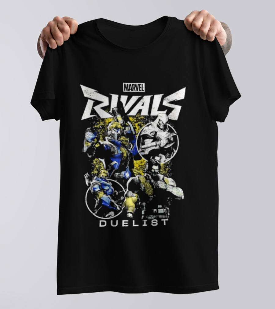 Marvel Rivals Avengers Endgame Duelist Team Heroes Battle T-Shirt