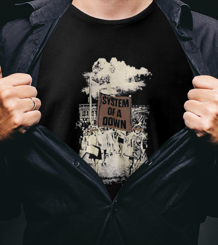 System Of A Down Vintage Tour Style T-Shirt