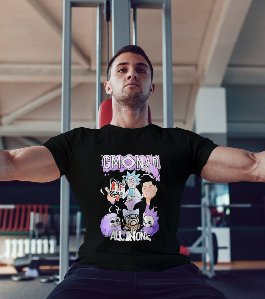 Gmonad Rick Sanchez All In Ons Fun Mashup T-Shirt