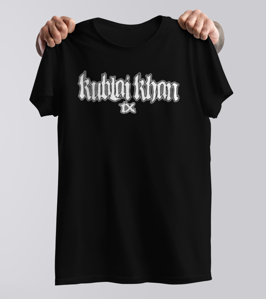 Kublai Khan Tx Exhibition Of Prowess Album Cover Art T-Shirt
