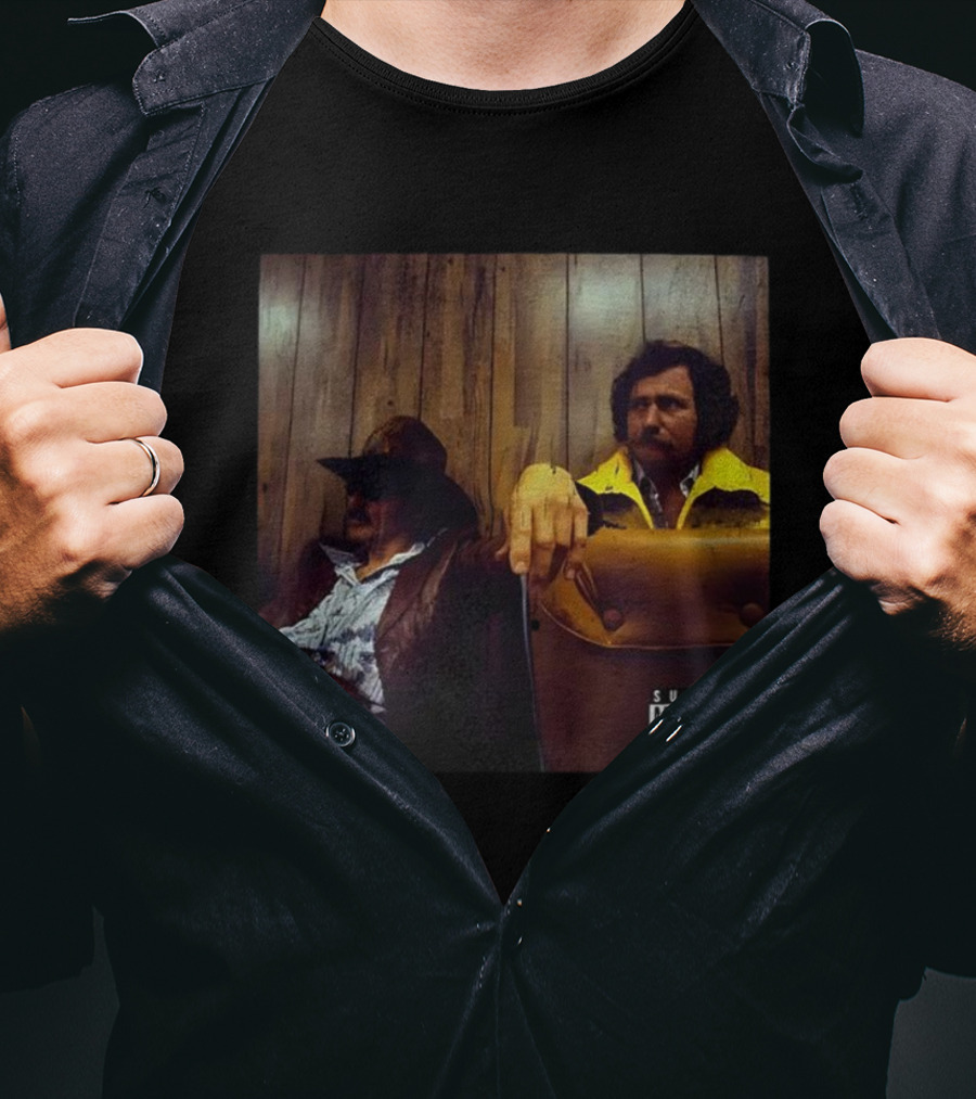 Sunday Money Brand Dale Earnhardt And Dale Earnhardt Jr. NASCAR Drivers Retro T-Shirt