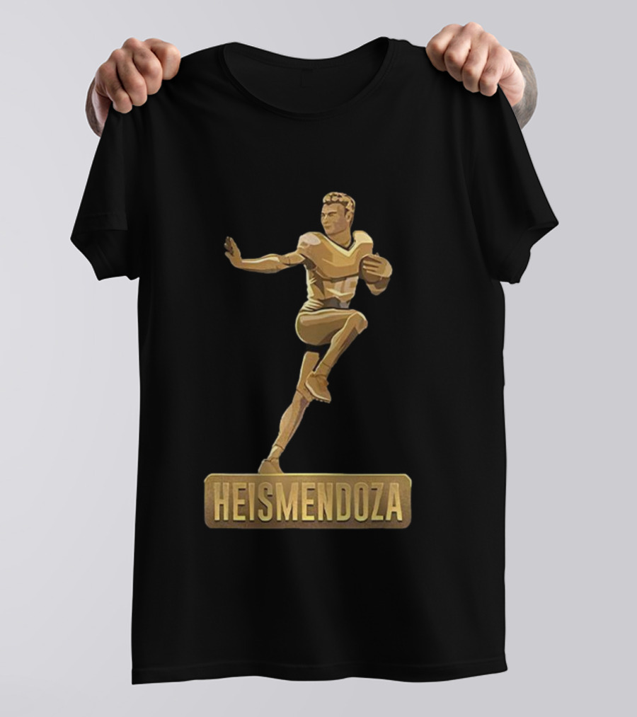 Fernando Mendoza Heismendoza Indiana Hoosiers Heisman Trophy 2025 NCAA Football T-Shirt