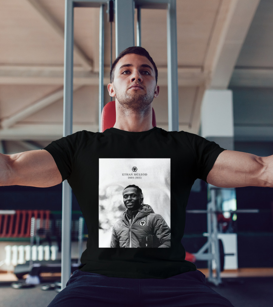 Ethan McLeod 2004-2025 Wolves Tribute T-Shirt