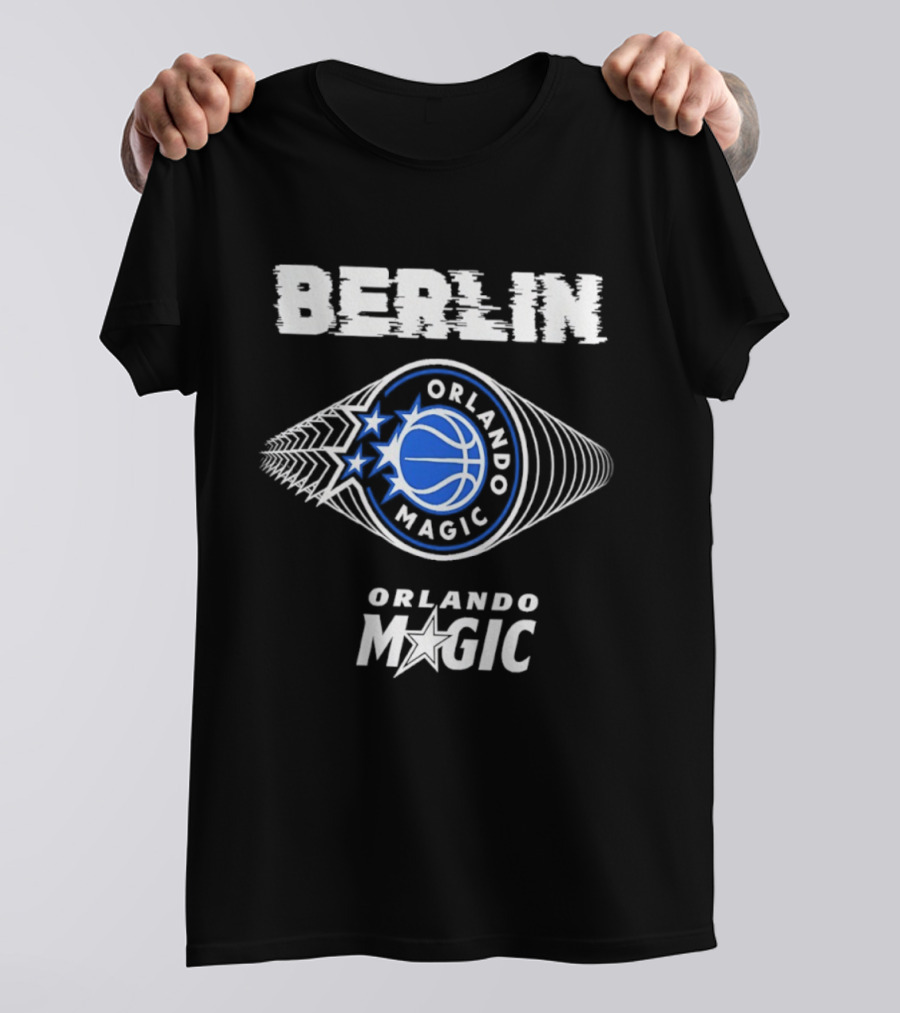 Orlando Magic Berlin 2026 Basketball Team Logo NBA Style T-Shirt