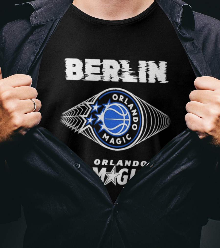 Orlando Magic Berlin 2026 Basketball Team Logo NBA Style T-Shirt