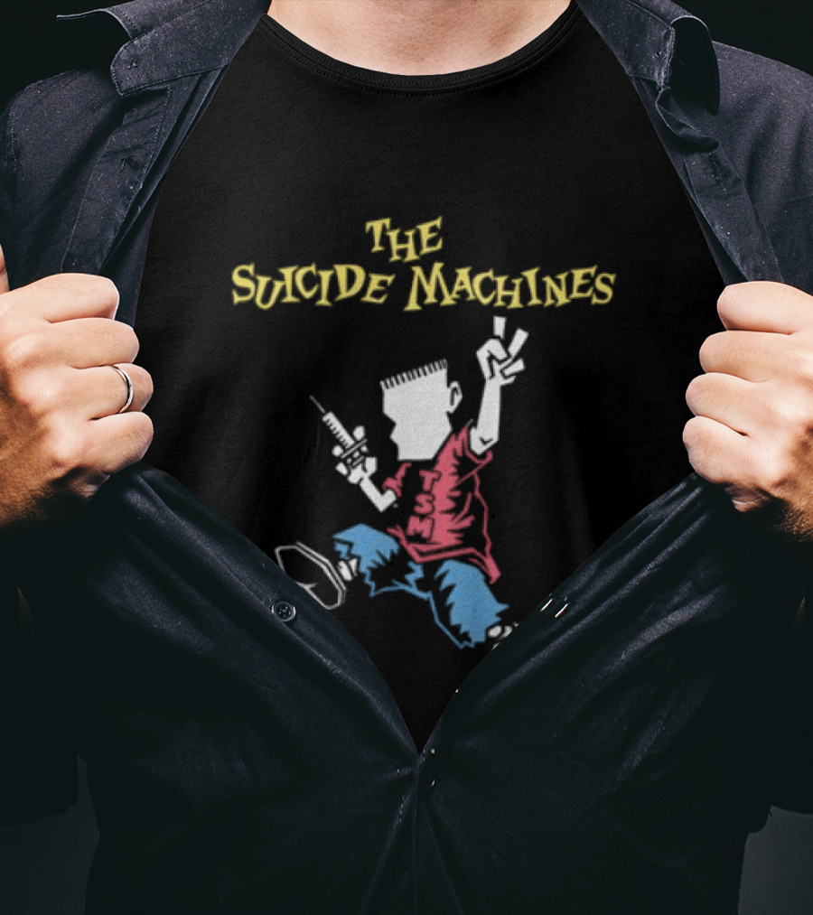 The Suicide Machines Rip Us Summer Tour 2025 Punk Kid Graphic T-Shirt
