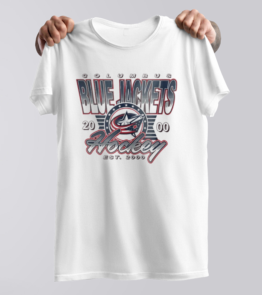 Columbus Blue Jackets Est 2000 Hockey 2000 T-Shirt