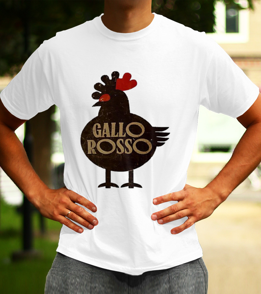 Gallo Rosso Heart Chicken T-Shirt