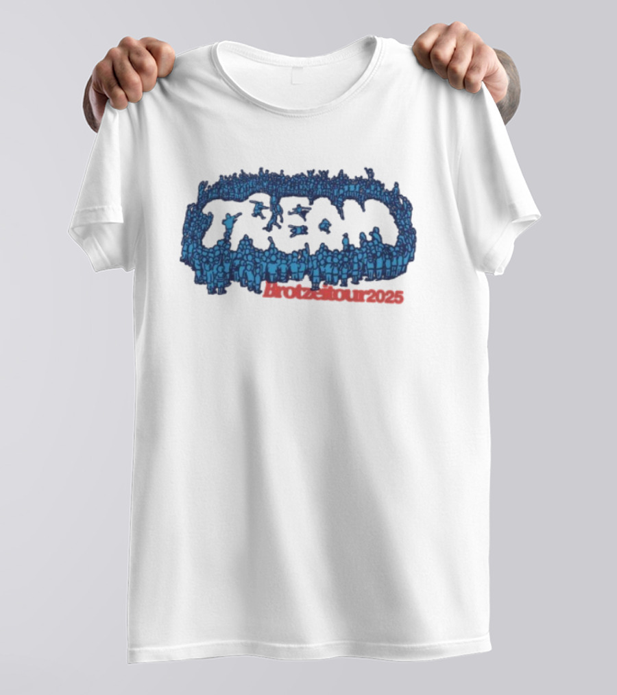 Tream Brotzeitour 2025 Moshpit Crowd Scene T-Shirt
