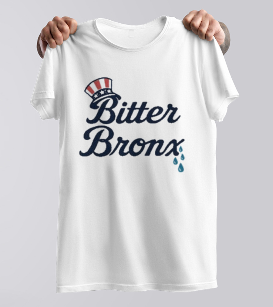 Bitter Bronx Uncle Sam Hat Teardrops T-Shirt