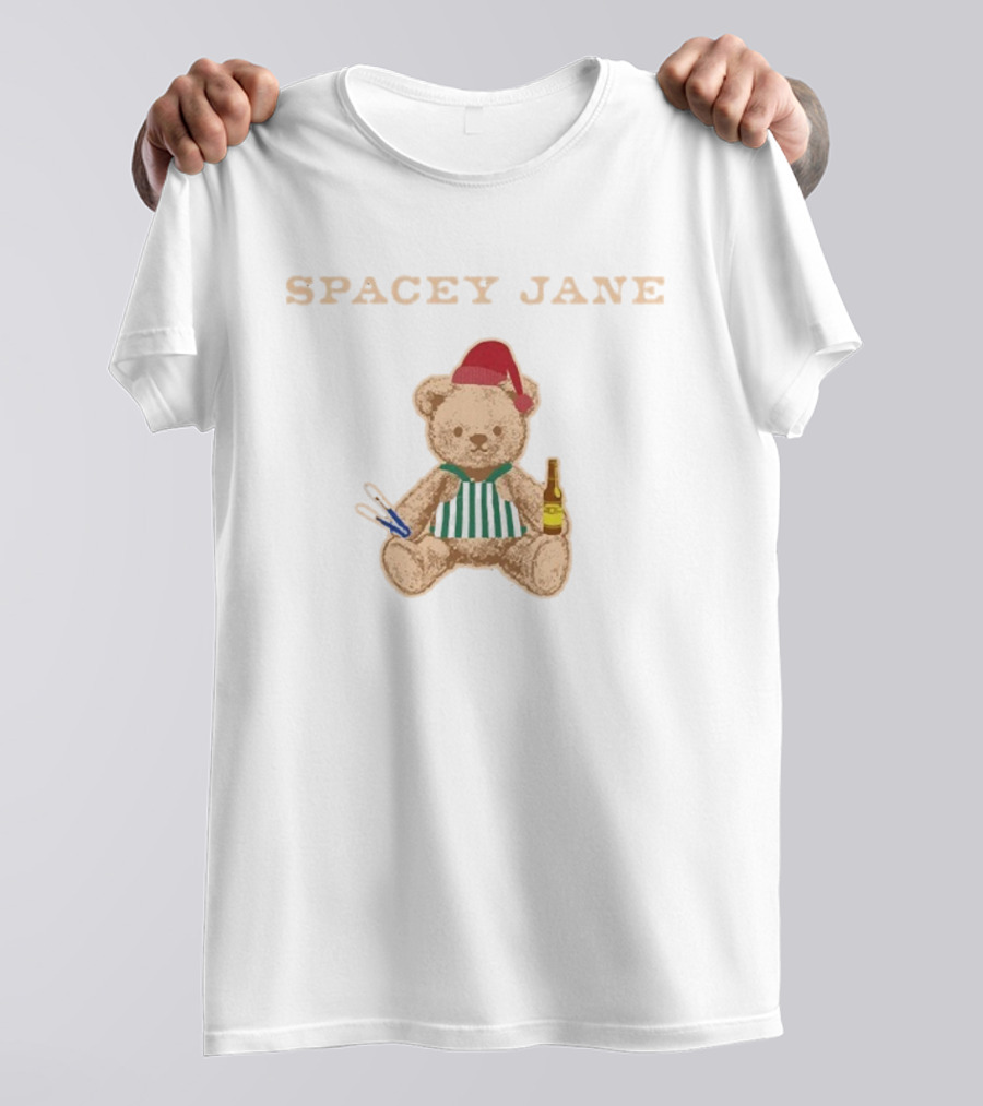 Spacey Jane Bear BBQ Christmas Holiday T-Shirt