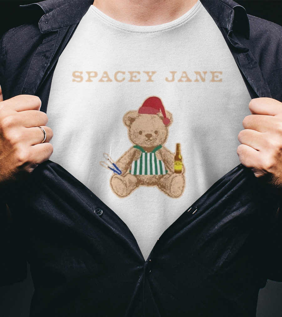 Spacey Jane Bear BBQ Christmas Holiday T-Shirt