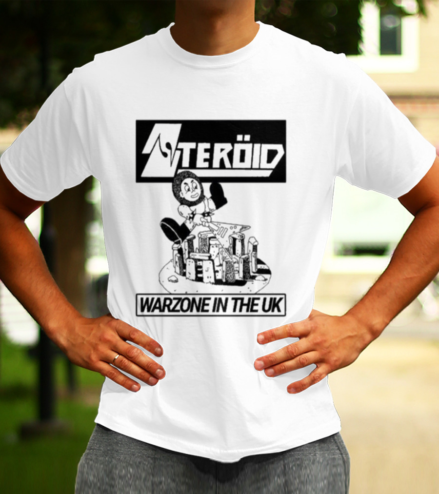 Steroid Warzone UK Bodybuilder Lifting Weights Contest T-Shirt