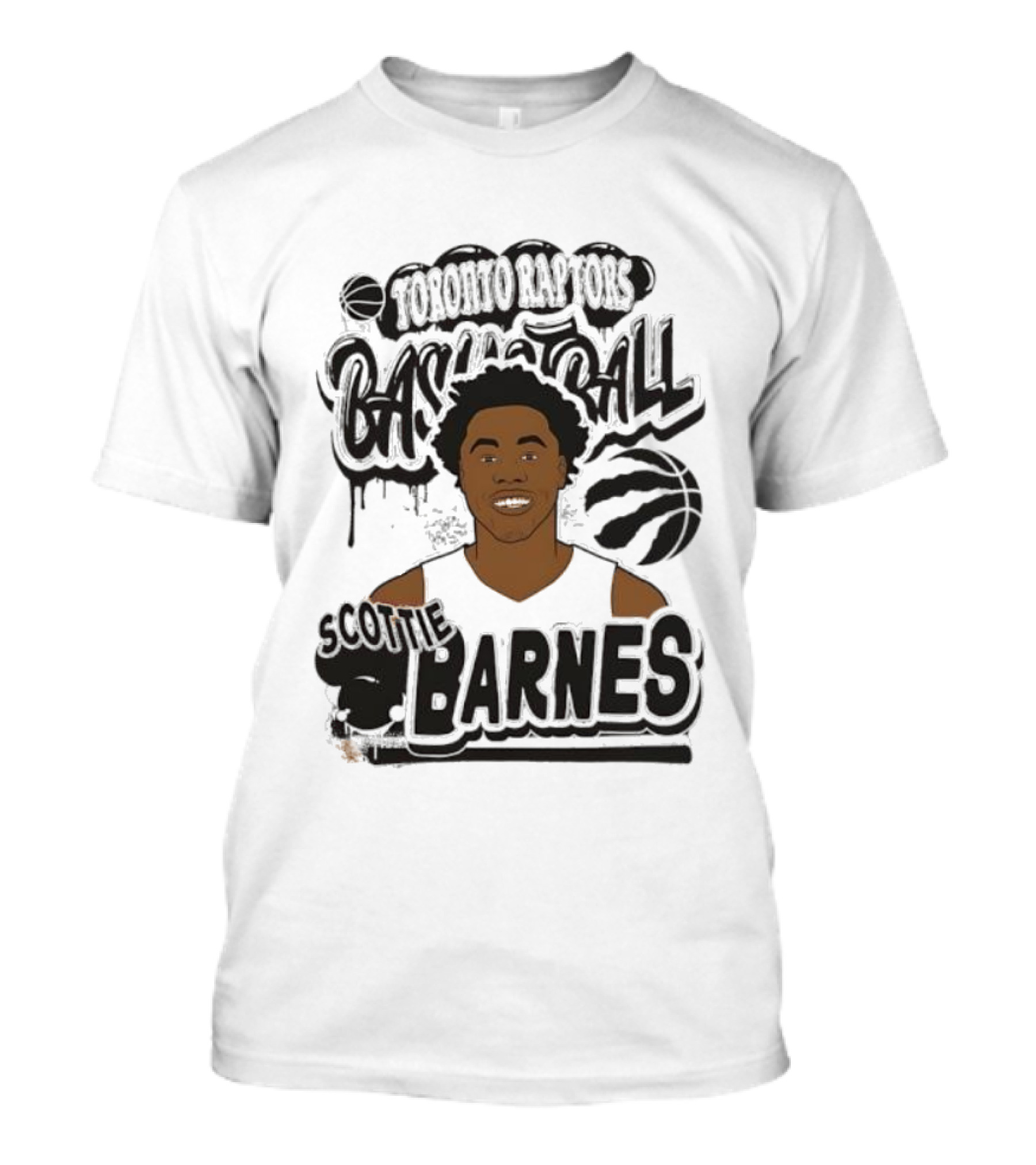Toronto Raptors Basketball Scottie Barnes T-Shirt