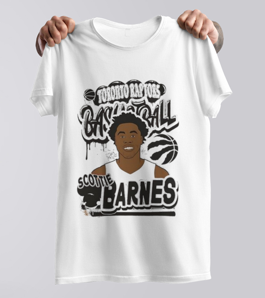 Toronto Raptors Basketball Scottie Barnes T-Shirt