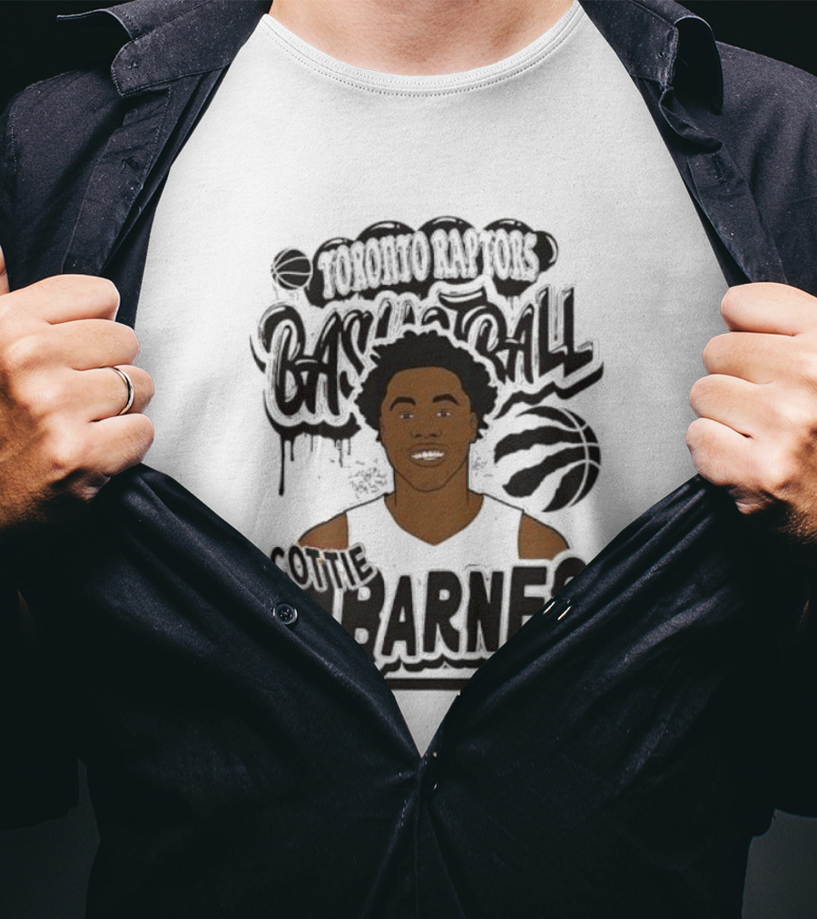 Toronto Raptors Basketball Scottie Barnes T-Shirt