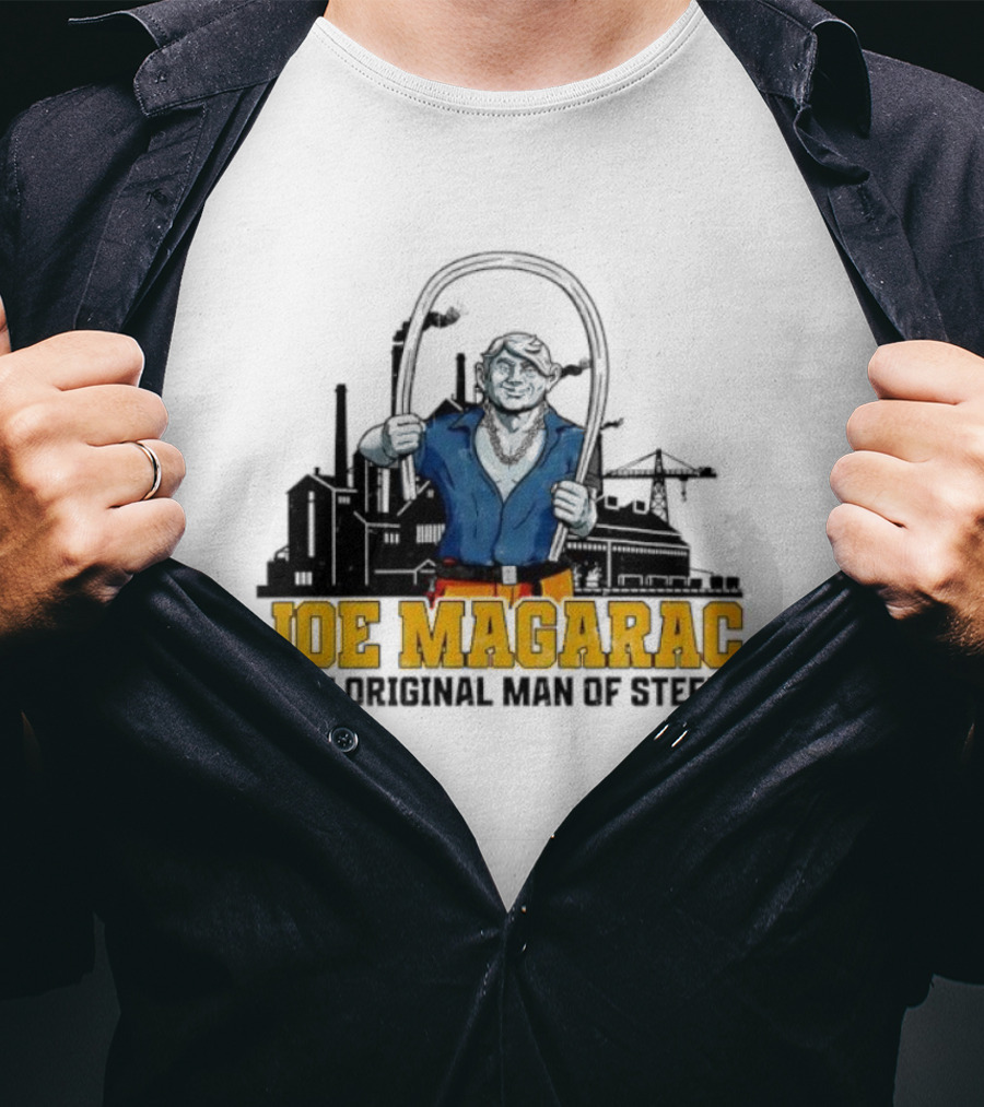 Joe Magarac The Original Man Of Steel Iconic American Folk Legend T-Shirt