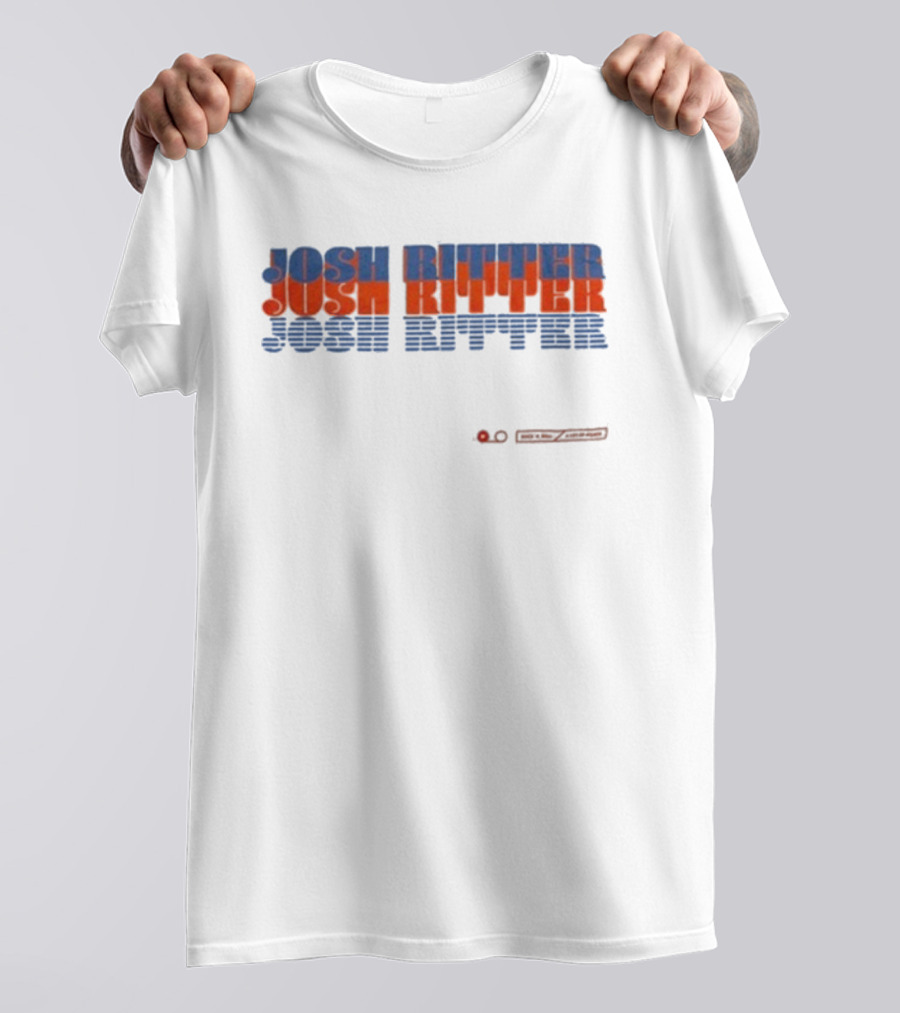 Josh Ritter Retro Triple Name Vintage Look T-Shirt