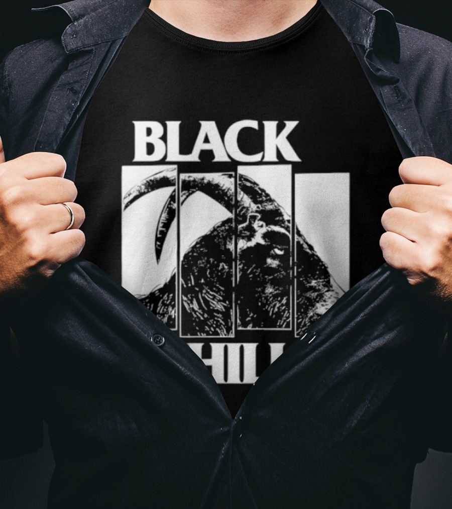 Black Phillip The Witch Goat Black Flag T-Shirt