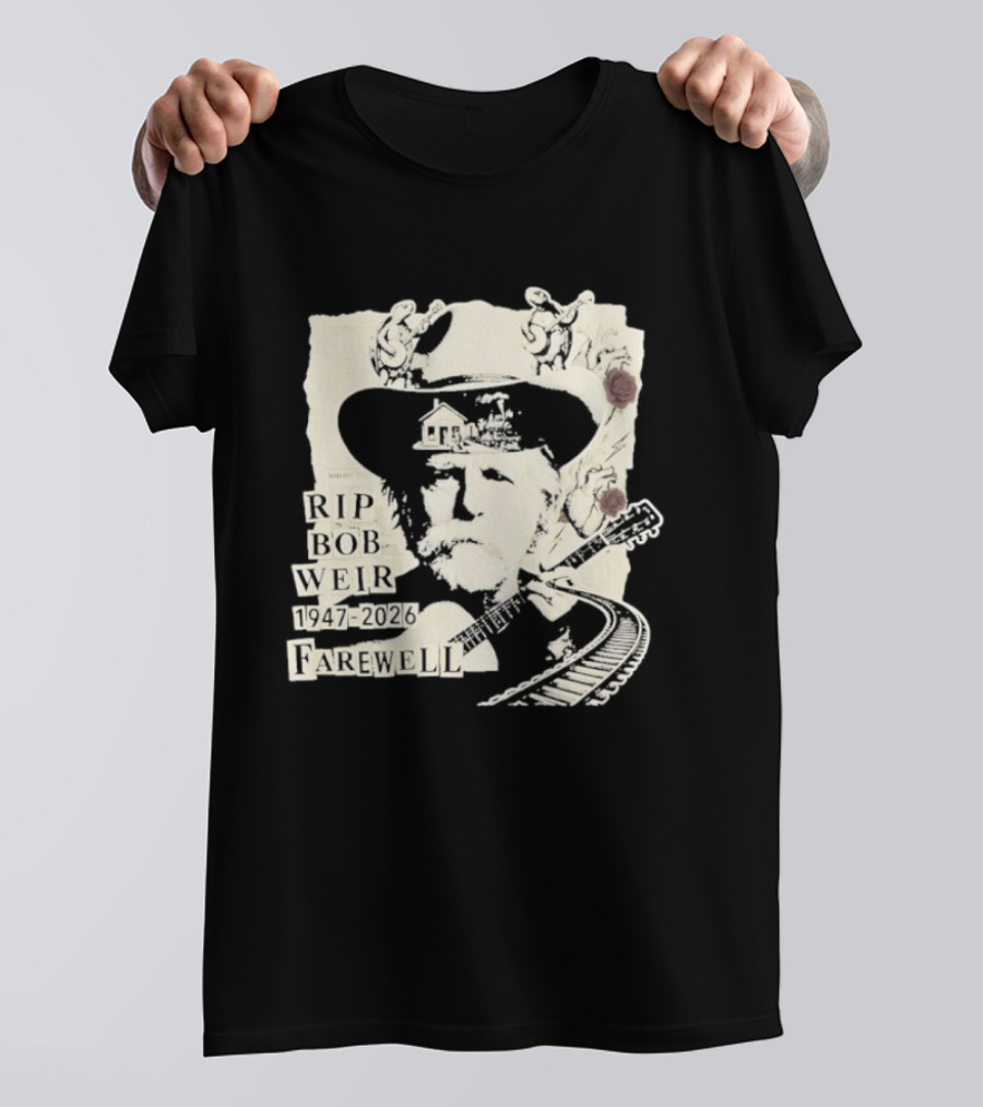 RIP Bob Weir 1947 2026 Terrapin Station Farewell T-Shirt
