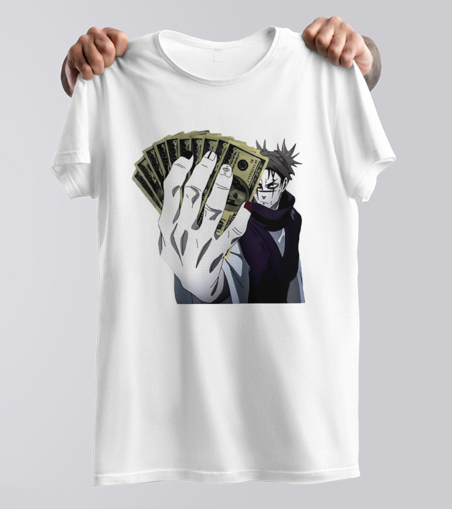 Choso Jujutsu Kaisen Money Fan Anime T-Shirt