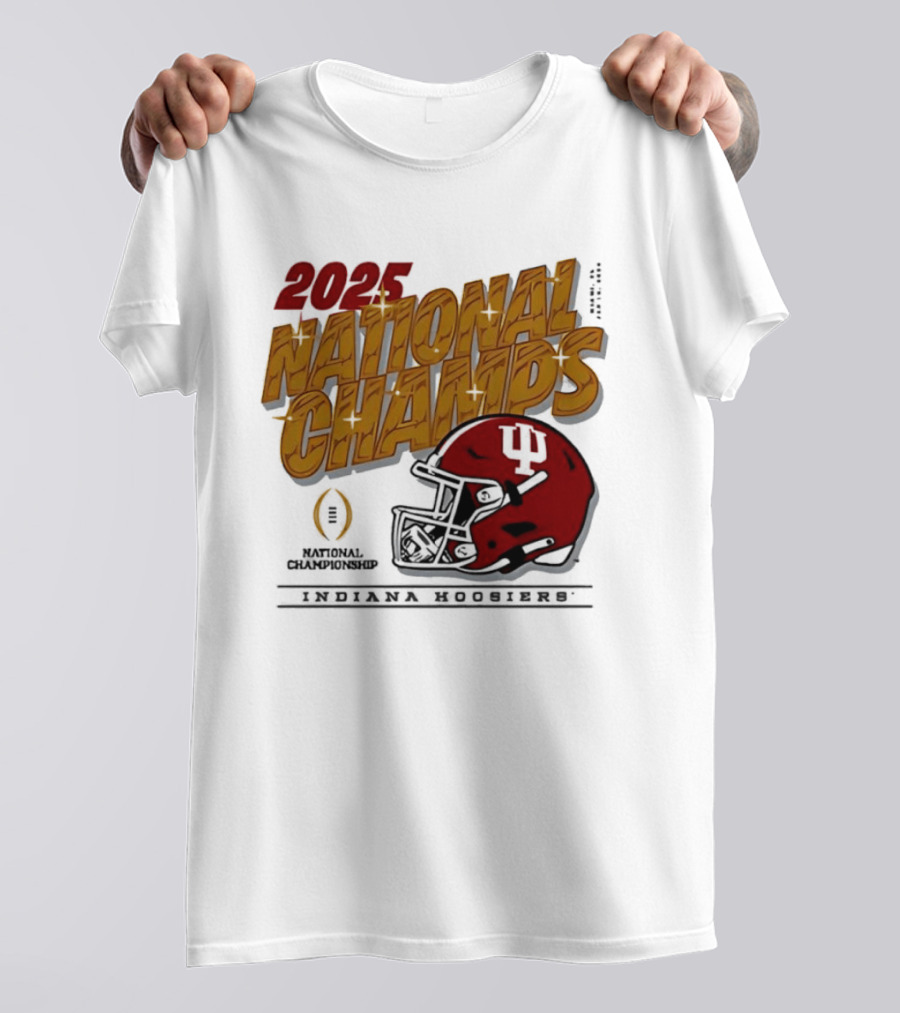 2025 National Champs Indiana Hoosiers Football Champions T-Shirt