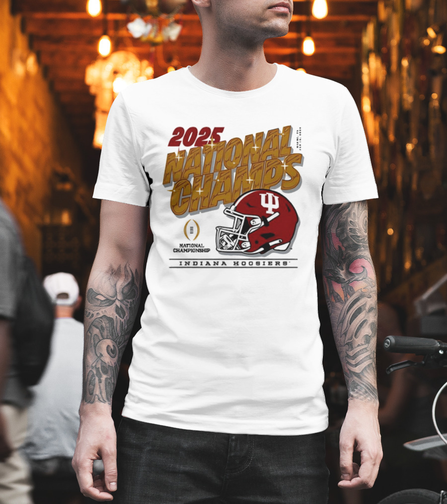 2025 National Champs Indiana Hoosiers Football Champions T-Shirt