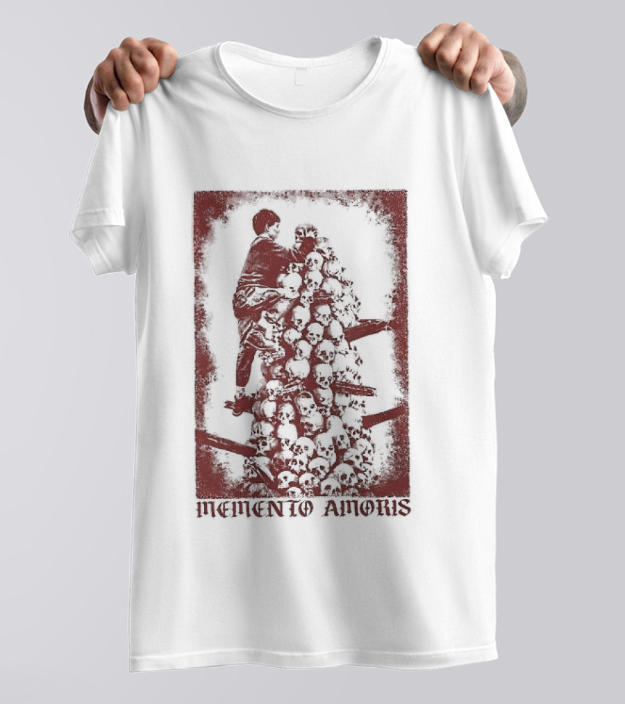 Memento Amoris Gothic Horror Skeleton Climber T-Shirt