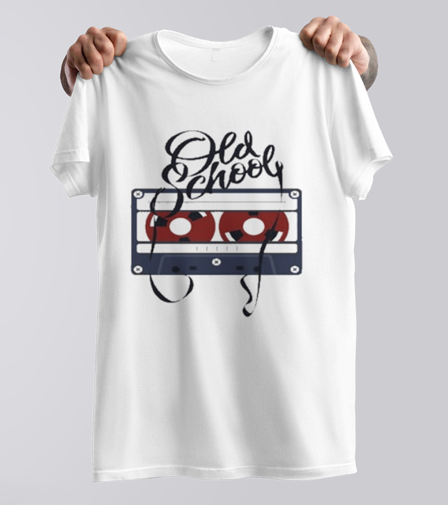 Old School Cassette Tape Vintage 80s 90s T-Shirt