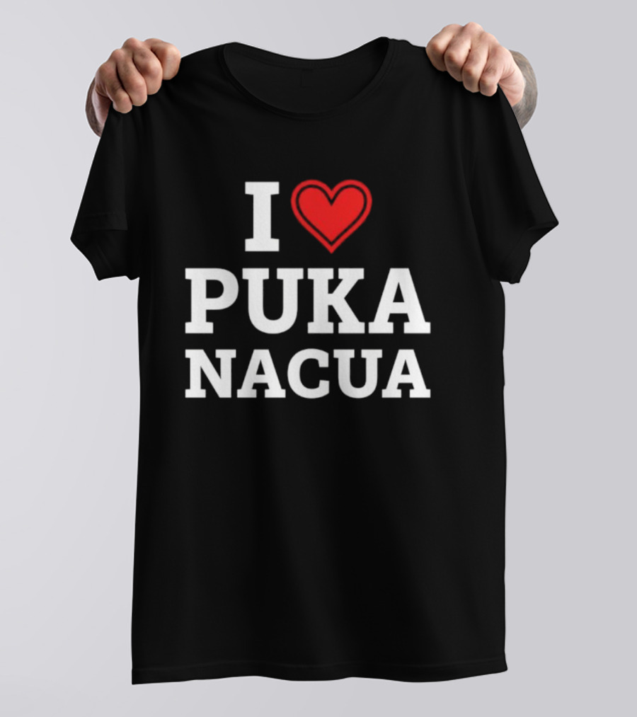 I Love Puka Nacua Enthusiast Supporters Fan Favorite T-Shirt