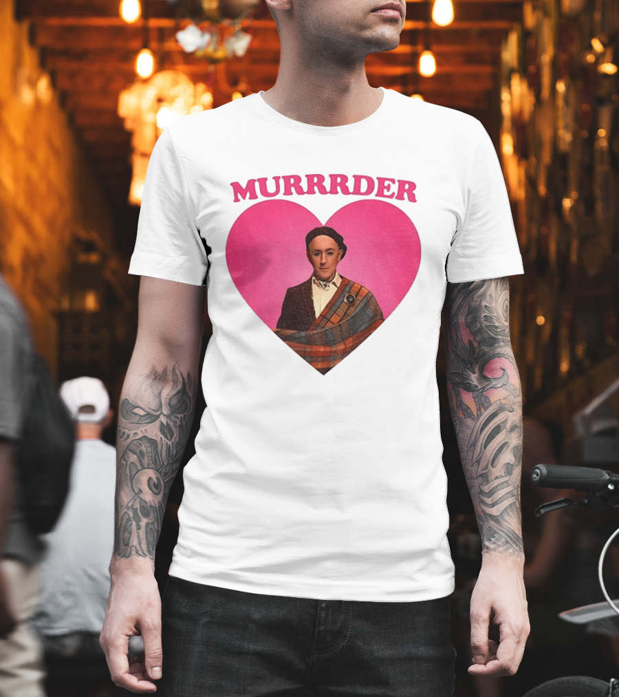 Alan Cumming Murrrder Heart Pink Love The Traitors TV Show T-Shirt