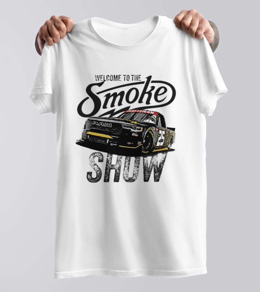 Welcome To The Smoke Show Tony Stewart Racing Truck T-Shirt
