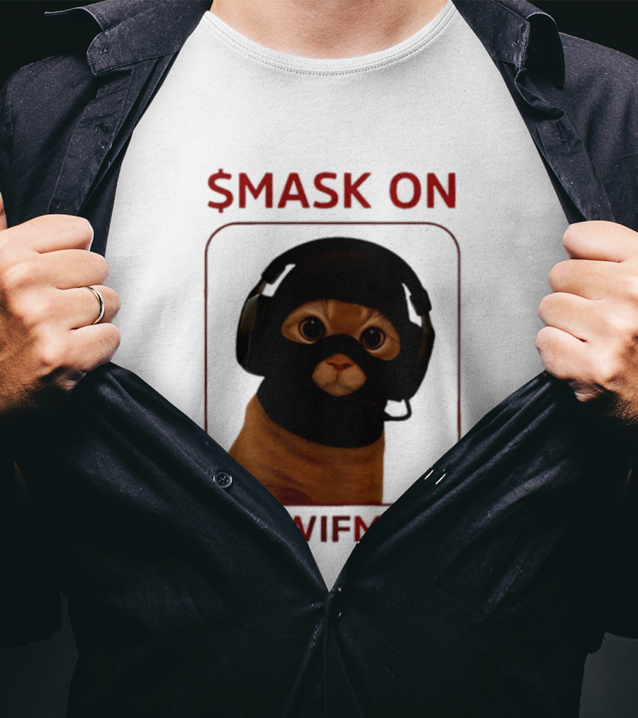 $Mask On Catwifmask T-Shirt